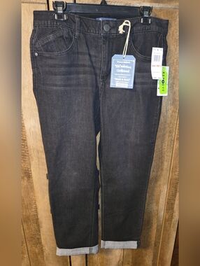Democracy Black Girlfriend Jeans Size 12